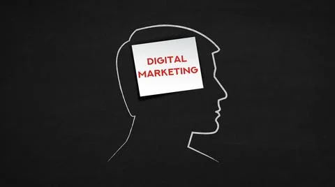 Digital marketing Stock Illustration