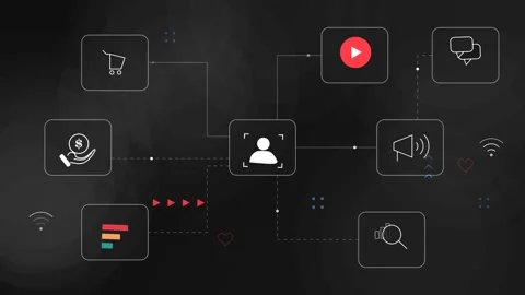 Digital marketing media Видео 344031342