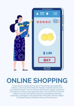 Digital marketing. Vector illustration of a flat cartoon style. Illustrazione stock