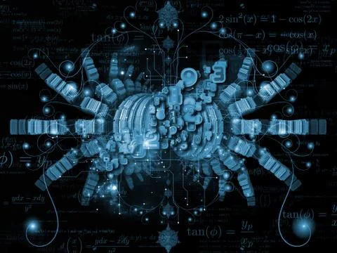 Digital Math Design イラスト素材