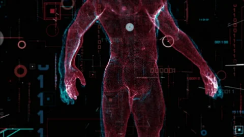 Digital Matrix Body 05 Vidéo 160157564