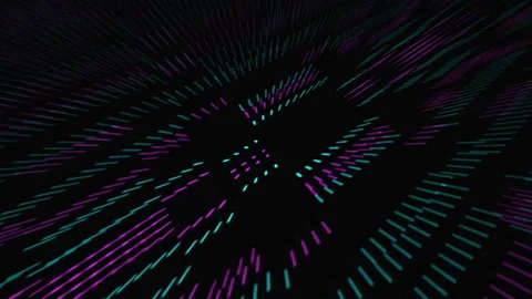Digital matrix. Data center digital code futuristic information technology. Stock Footage 131809364