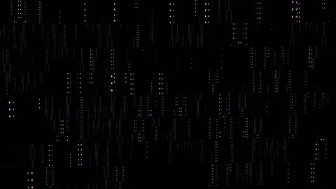 Digital matrix. Data center digital code futuristic information technology. Stock Footage 131809428