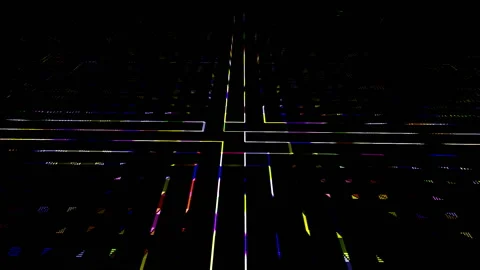 Digital matrix. Data center digital code futuristic information technology. Stock Footage 131810566