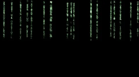 Digital matrix Video stock 7750836