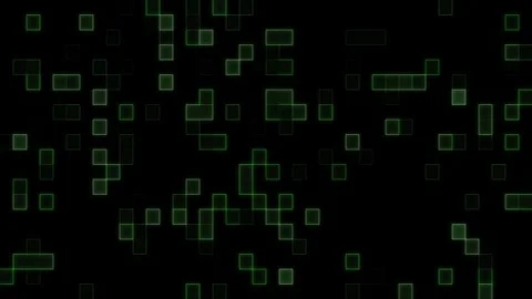 Digital Matrix Glow Video stock 329976110