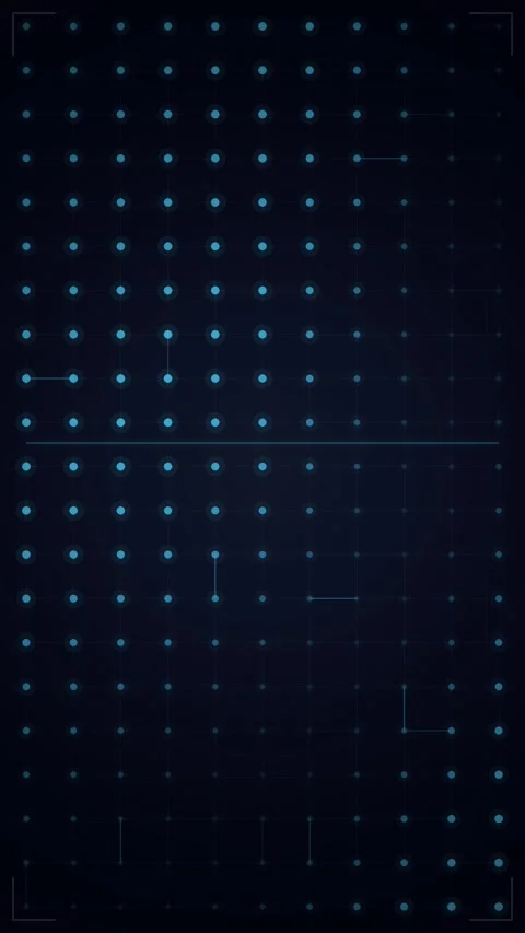 Digital matrix grid background abstract technology futuristic cyberspace pa.. Stock Footage 344938886