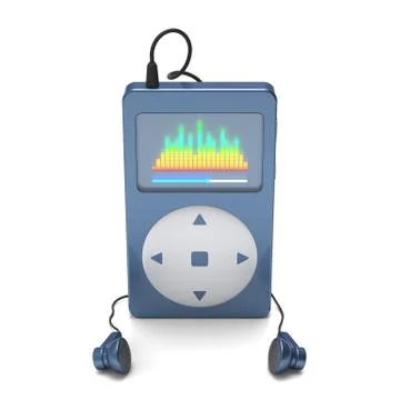 Digital media player 2 Stock Illustration