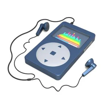 Digital media player 4 Stock Illustration