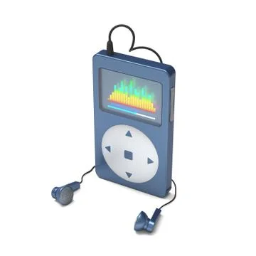 Digital Media Player Stock Illustration