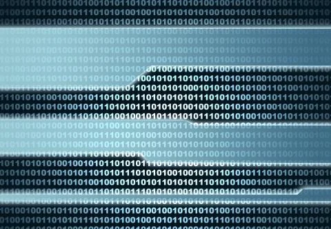 Digital message. Stock Illustration