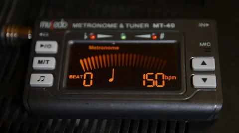 Digital metronome Vídeo Stock 47792940