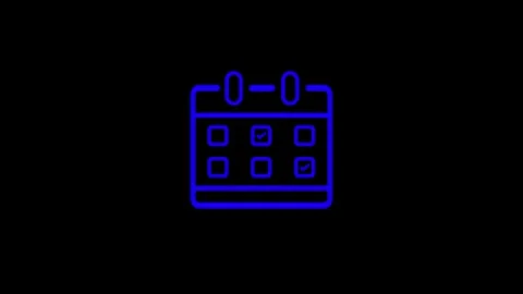 Digital Microwave Clock Icon with Time Display Stock Footage 332984242