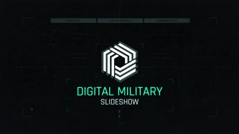 Digital Military Slideshow Stock After Effects
