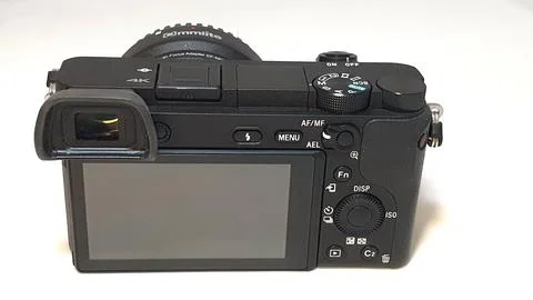 Digital mirrorless camera Stock Photos