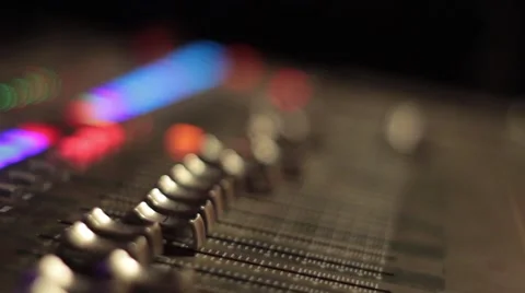 Digital mixer Stockbeeldmateriaal 57816078