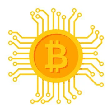 Digital Money Icon Stock Illustration
