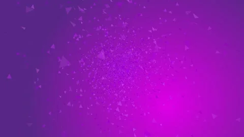 Digital motion background image featuring a purple-to-pink gradient and flyi Stock Footage 321394023