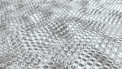 Digital motion.Computer animation. Seamless loop. Stock-Footage 100187083