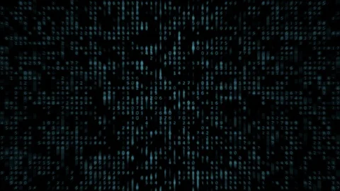 Digital Move Down Stock Footage 124180804