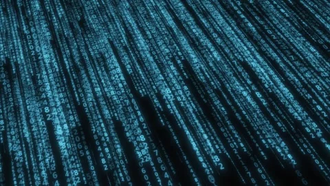 Digital moving background. Digital technology concept. Stock Footage 257655586