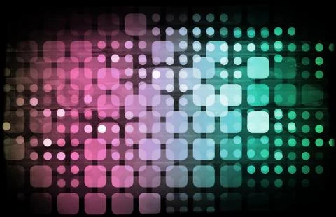 Digital multimedia Stock Illustration