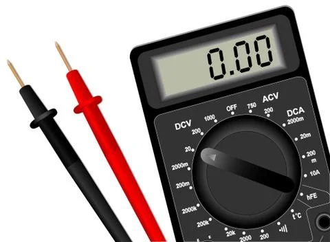 Digital multimeter イラスト素材
