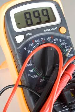 Digital multimeter Stock Photos