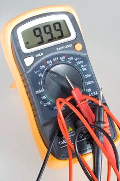 Digital multimeter Stock Photos