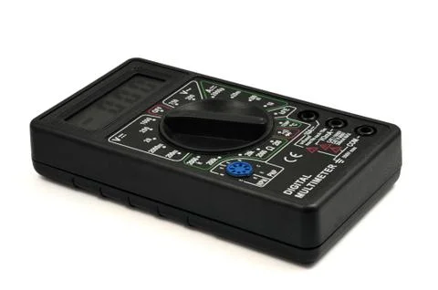 Digital multimeter Foto stock