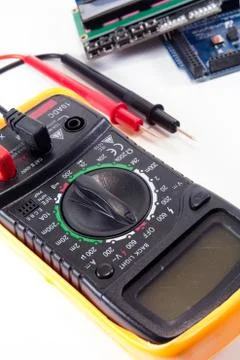 Digital multimeter Stock Photos