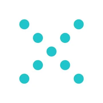 Digital multiplication sign display board Illustrazione stock