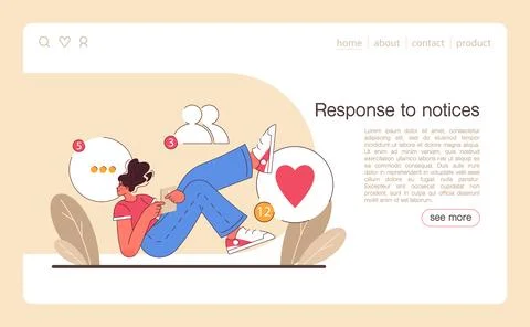 Digital multitasking web banner or landing page. Effective and competent Illustrazione stock