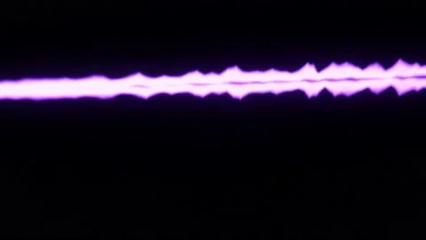 Digital music sound wave footage. audio waveform abstract moving on black. Stock Footage 166320352