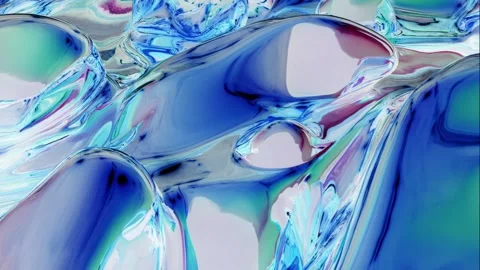 Digital Nebula of Energy Stock Footage 308240323