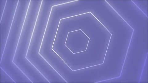 Digital neon polygon geometric shapes pattern background of very peri Stock Footage 197707645
