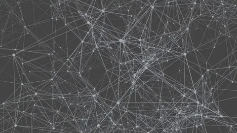 Digital net.Abstract plexus background for different events and projects Stock Footage 79413125