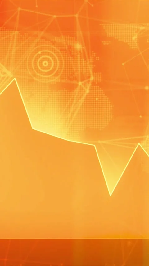 Digital network connection glowing with futuristic data flow Vídeo Stock 339638252