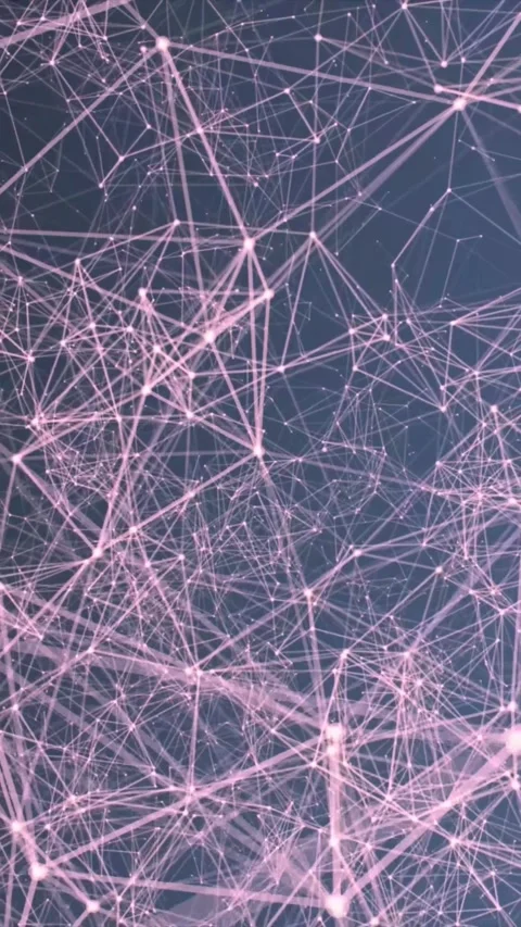 Digital network connections. Abstract technology background. Stock Footage 339638054