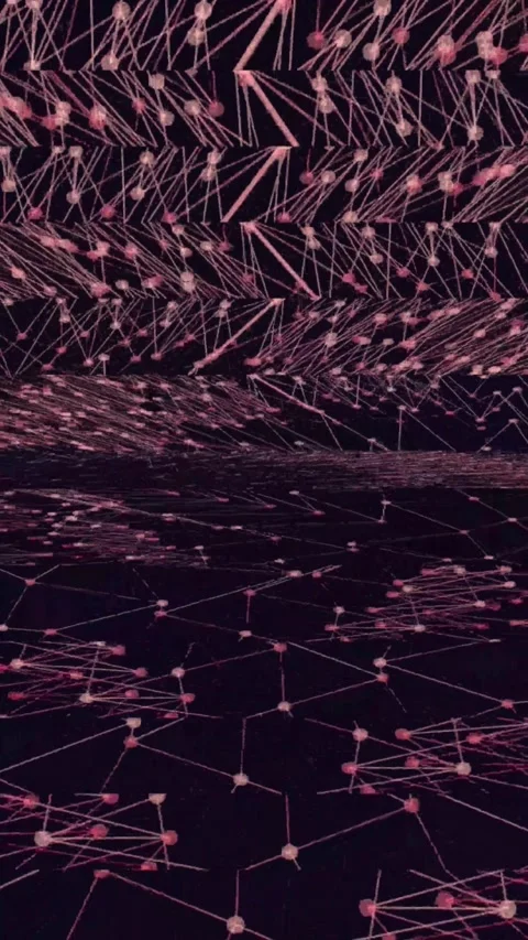 Digital network connections. Abstract technology background Stock Footage 339638180