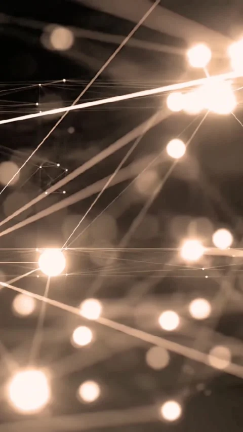 Digital network connections. Abstract technology background Stock-Footage 339638274