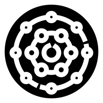 Digital network connections forming an interconnected system pattern 스톡 일러스트