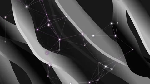 Digital Network Connections Over Abstract Background. Stock Footage 330130951