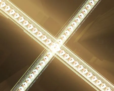 Digital network data transmission and shield, network security protection Stock Illustration