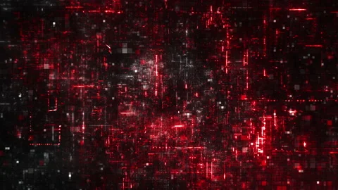 Digital Network Flythrough Loop 库存影片 141718023