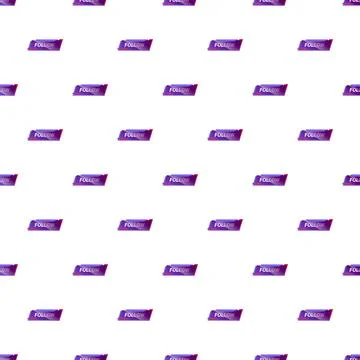 Digital network following button pattern background 스톡 일러스트