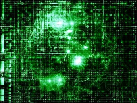 Digital Network Illustrazione stock