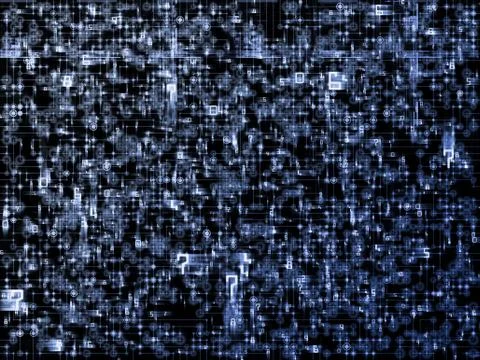 Digital Network Illustrazione stock