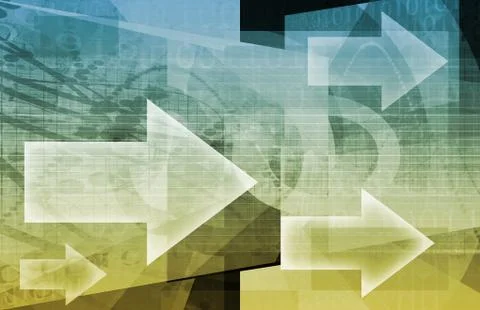 Digital network 스톡 일러스트