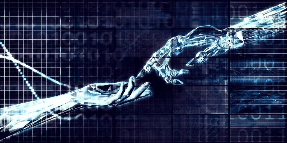 Digital Network Stock-Illustration